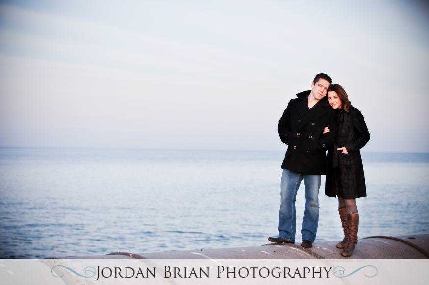 wedding monmouth university engagement beach Jordan Brian Photography