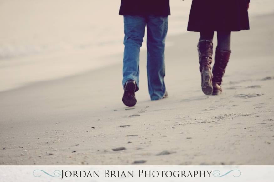 wedding monmouth university engagement beach 2 Jordan Brian Photography