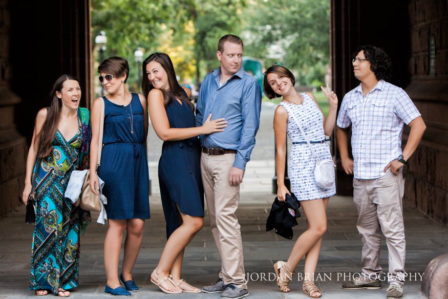 Princeton University engagement session.