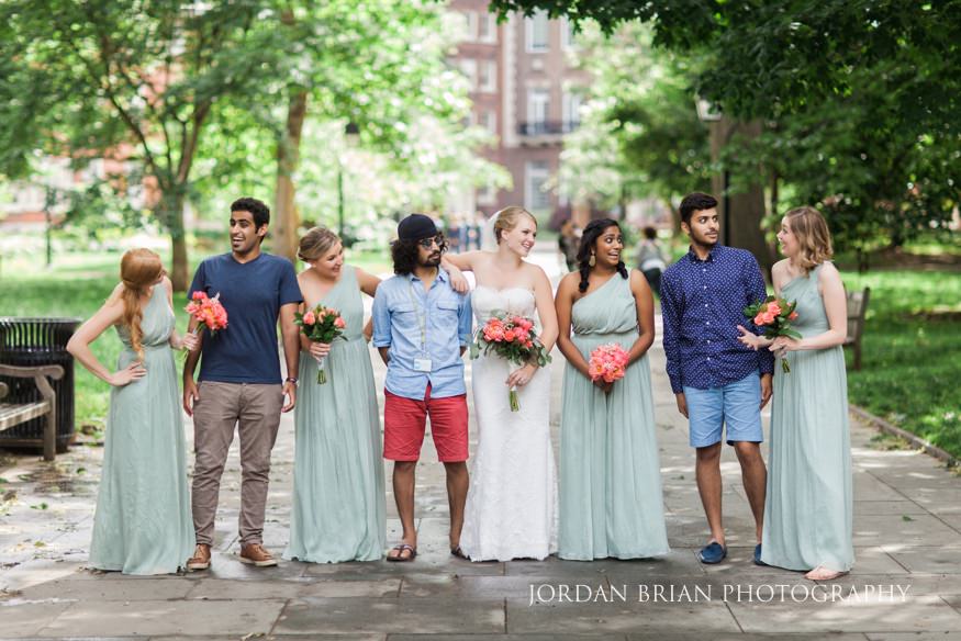 Colonial Dames Society wedding in Philadelphia.