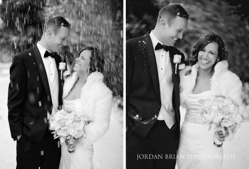 Valentines Day Fairmount Park Horticulture Center Wedding in Philadelphia.