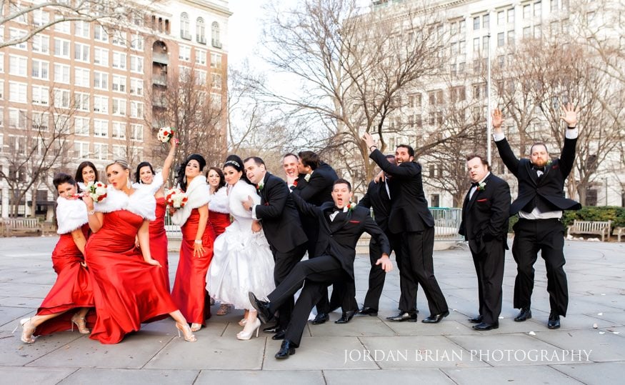 Curtis Center Wedding in Philadelphia.