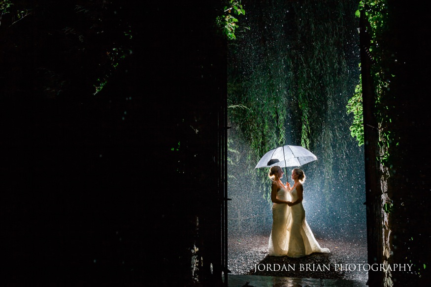 Kat and Becca wedding, emotional ceremony moment, best of 2016 by Jordan Brian
