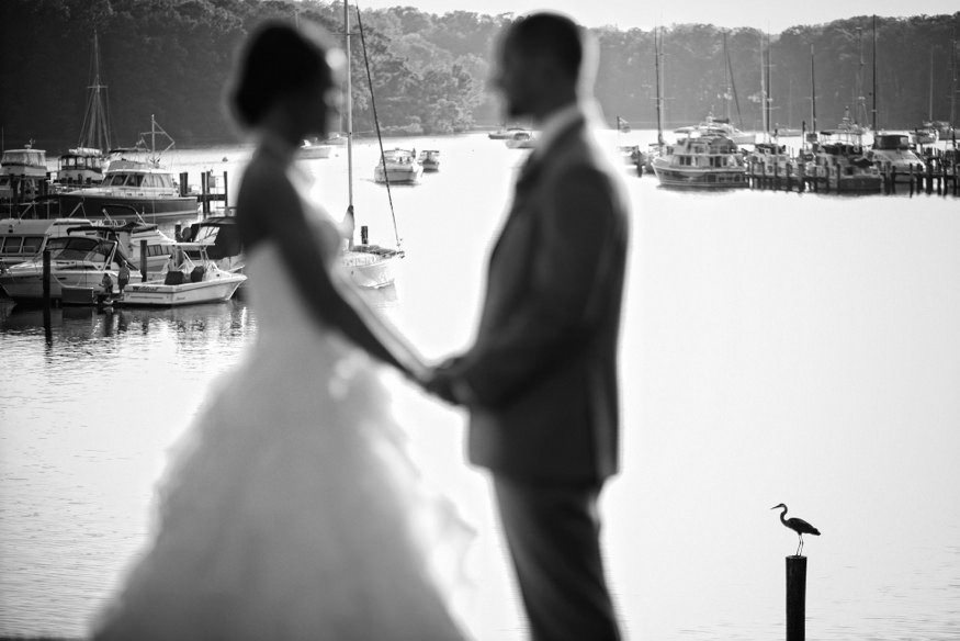 Amanda and Sean Kitty Knight House wedding ceremony