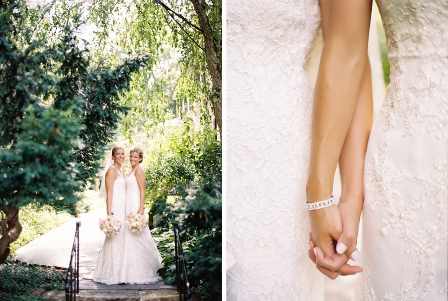 Holly Hedge same sex wedding portraits.