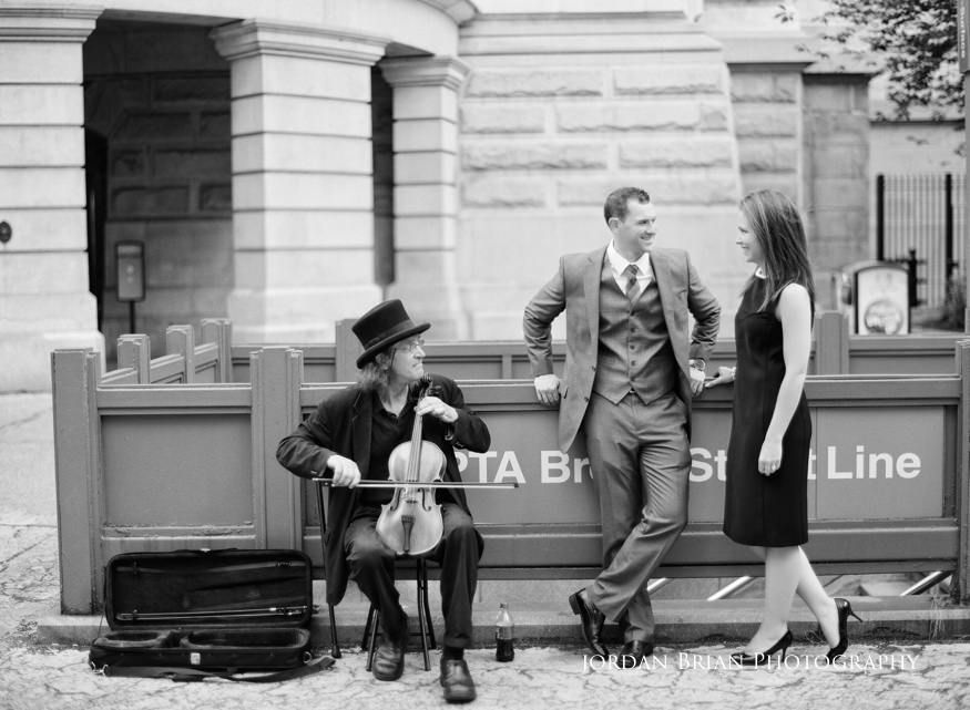 Film photograph from 2014 engagement session, Kodak Portra