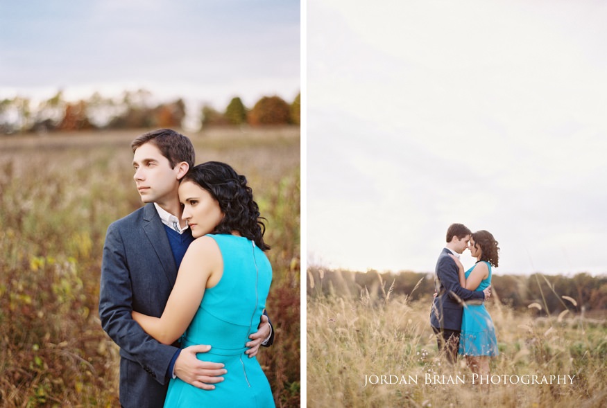 Film engagement couple portrait, 2014 GTKY session