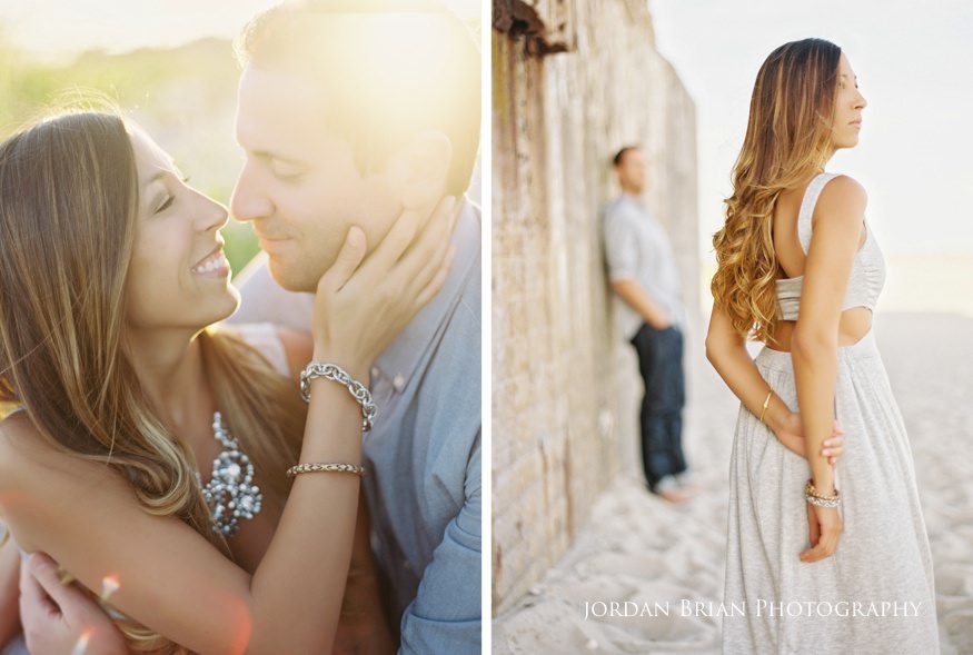 Film couple portrait, 2014 GTKY engagement session New Jersey