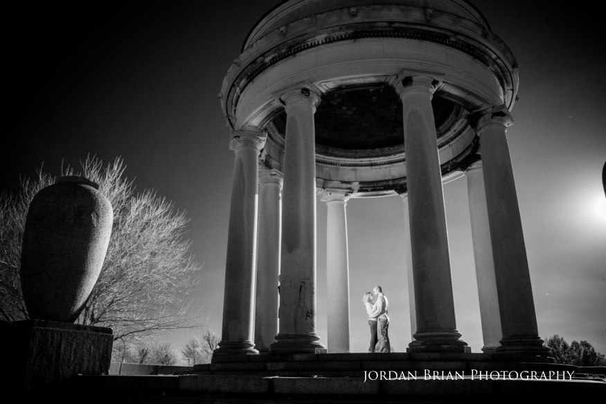 Christine and Dennis engagement portrait, GTKY session 2014