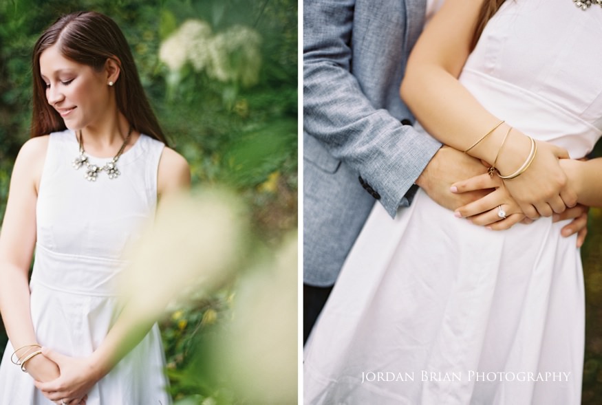 Justine and Chris artistic engagement portrait, GTKY session
