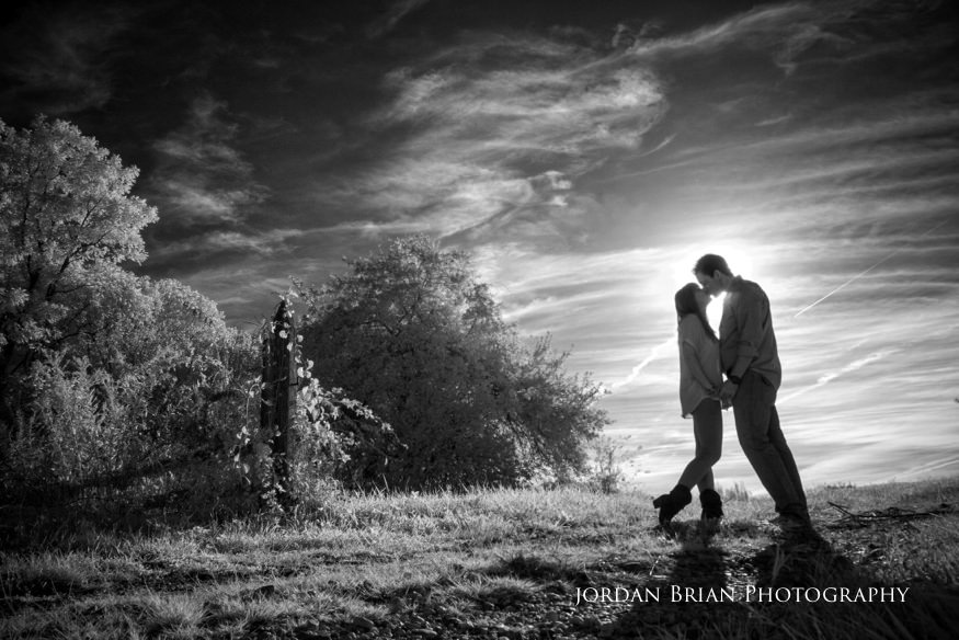 Nicole and Michael engagement portrait, GTKY session 2014