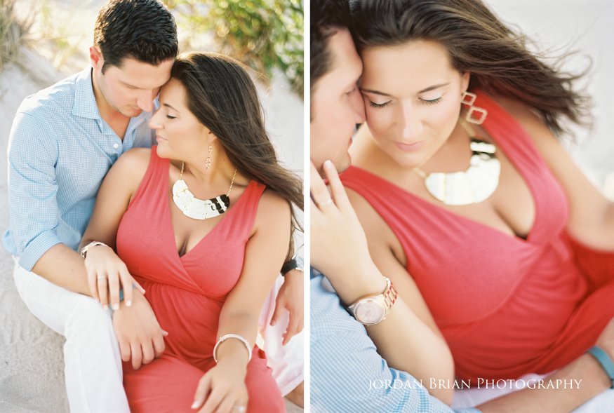 Sarah and Kyle artistic engagement portrait, GTKY session