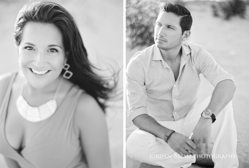 Sarah and Kyle engagement portrait, South Jersey GTKY session