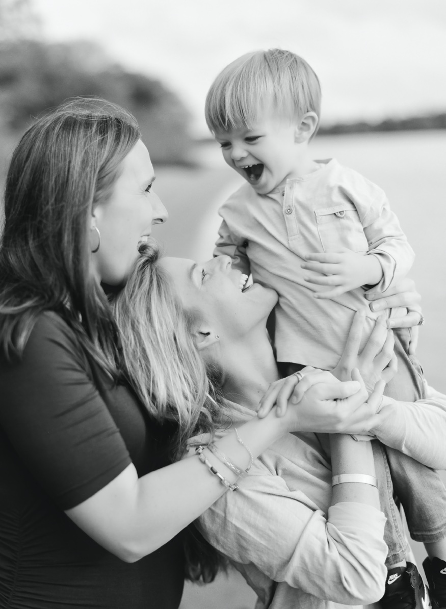 Family portraits at Neshaminy Park.