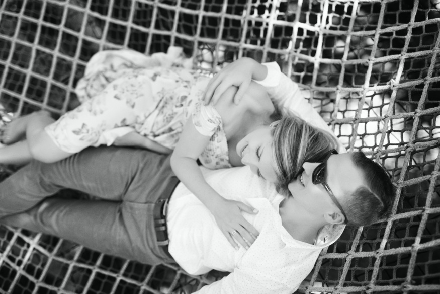 Morris Arboretum engagement session.