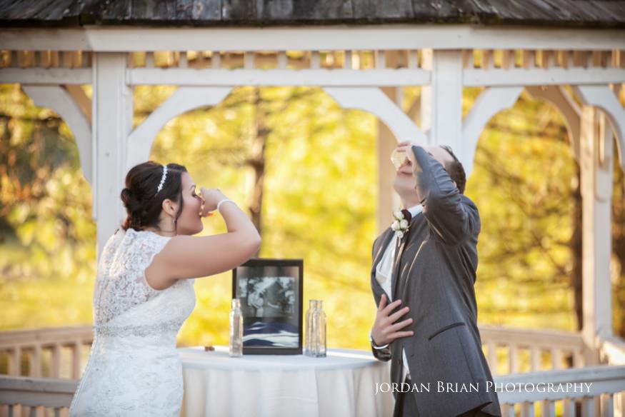 Tracey and Derick summer Philadelphia wedding portrait