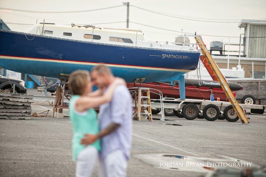 engagement session in long beach island