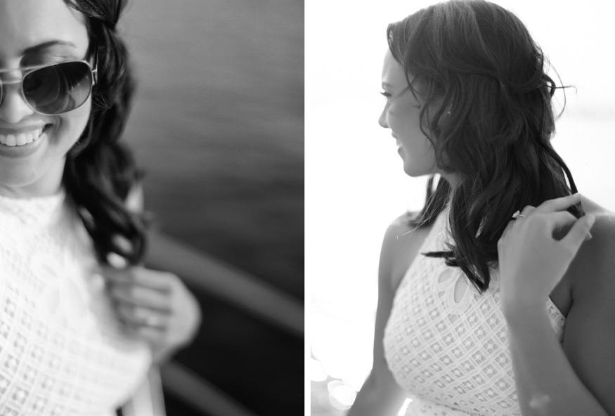 Azimut yacht engagement session in Long Island, NY.