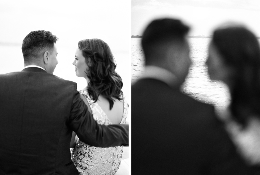 Azimut yacht engagement session in Long Island, NY.