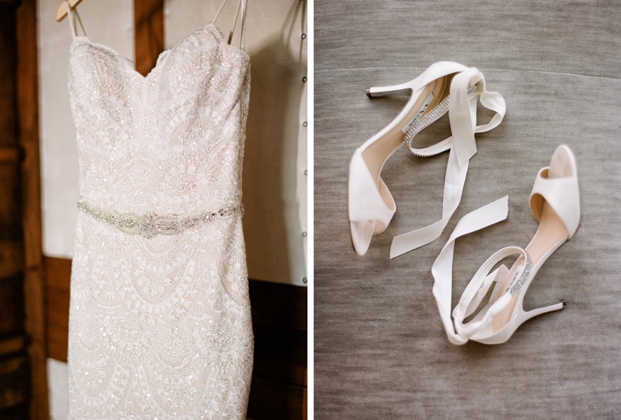 Anne Barge wedding dress at Park Chateau wedding.