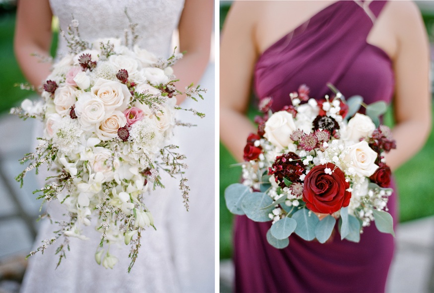 Flowers by Designs by Linda at Park Chateau wedding.