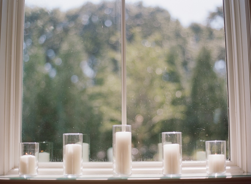 Ceremony details in the chapel at the Park Chateau wedding.