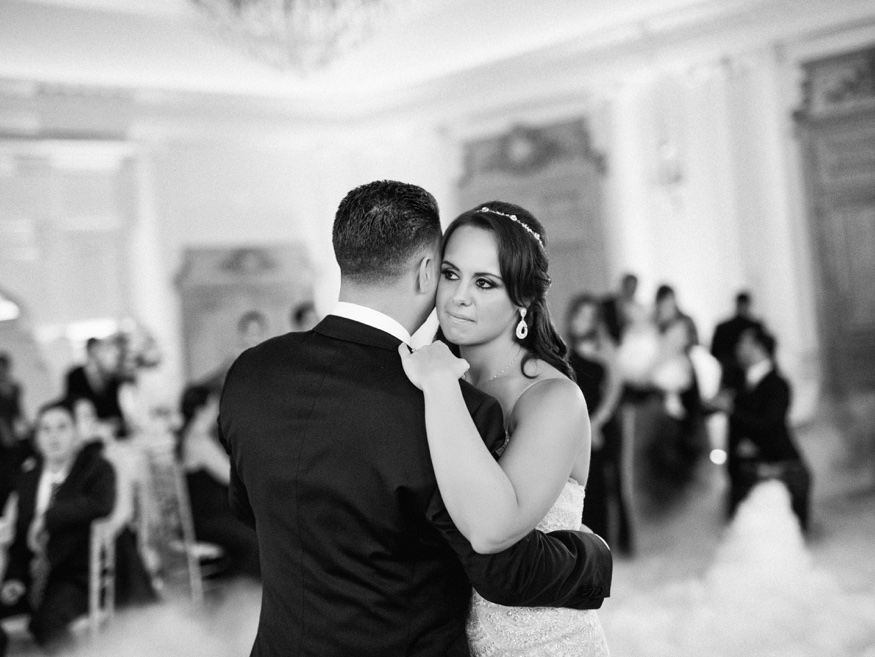 First dance at the Park Chateau wedding reception.