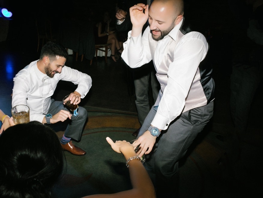 Wedding reception dancing Knowlton Mansion Philadelphia