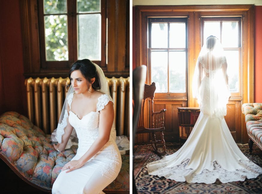 Knowlton Mansion reception ballroom florals