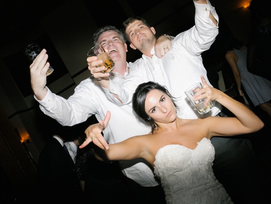 Dancing at Knowlton Mansion wedding reception.