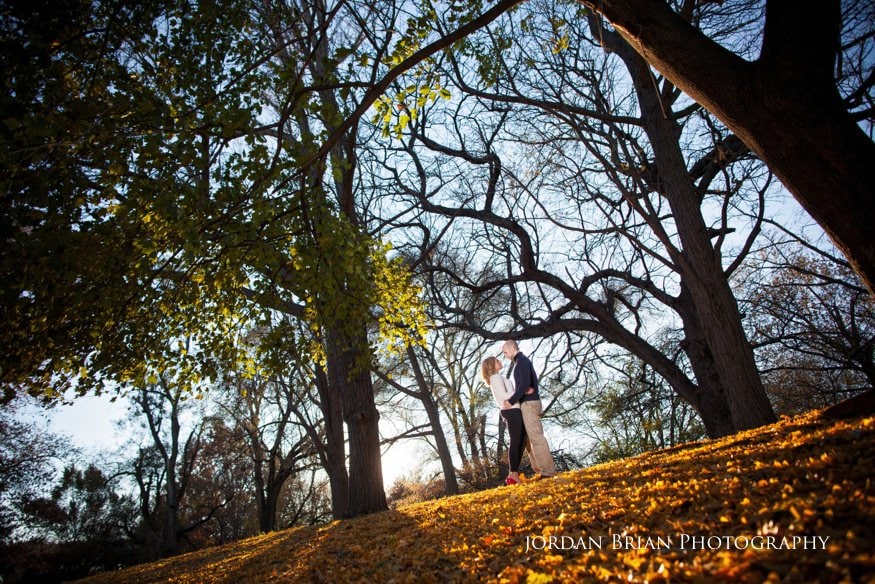 engagement portraits at fdr park