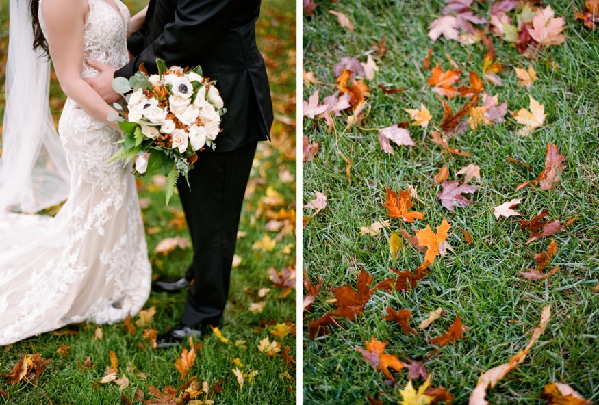 Bride & Groom portraits at Brandywine Manor House wedding.