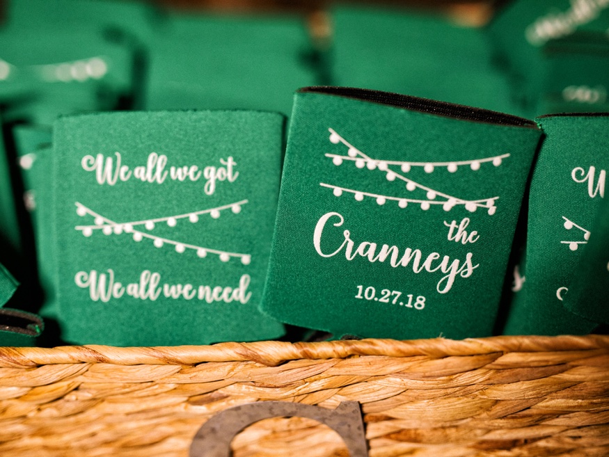 Barn wedding ceremony at Brandywine Manor House.