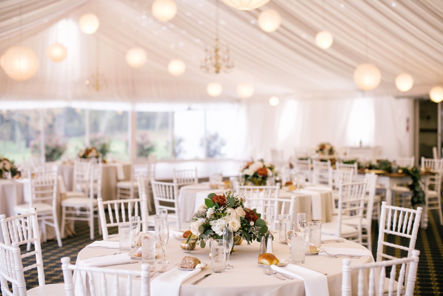 Reception details at Brandywine Manor House wedding.