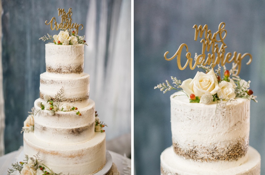 Reception details at Brandywine Manor House wedding.