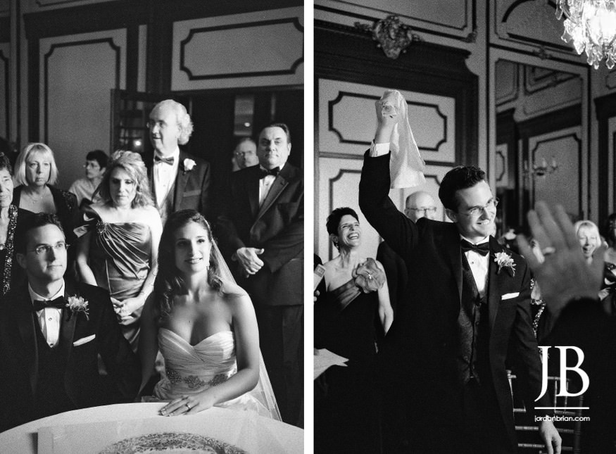 Crystal Tea Room Philadelphia wedding reception EBE Barcelona band