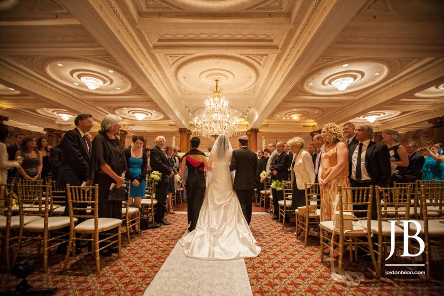 Crystal Tea Room Philadelphia wedding reception toasts speeches