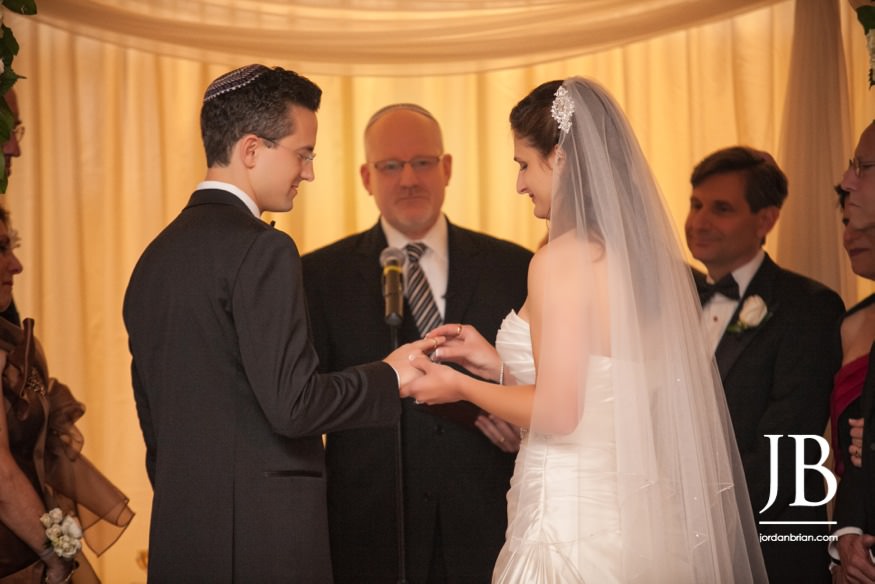 Crystal Tea Room Philadelphia wedding reception guests celebrating