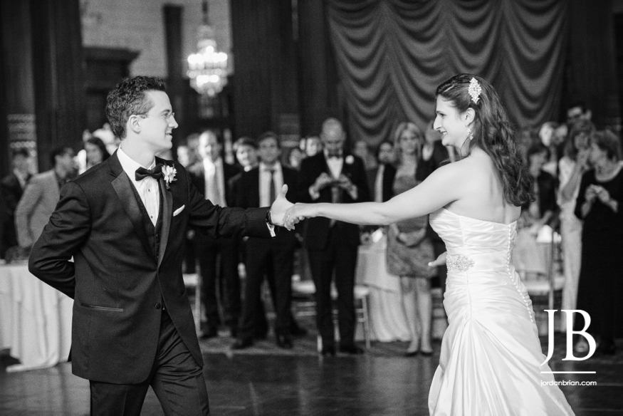 Crystal Tea Room Philadelphia wedding reception celebration