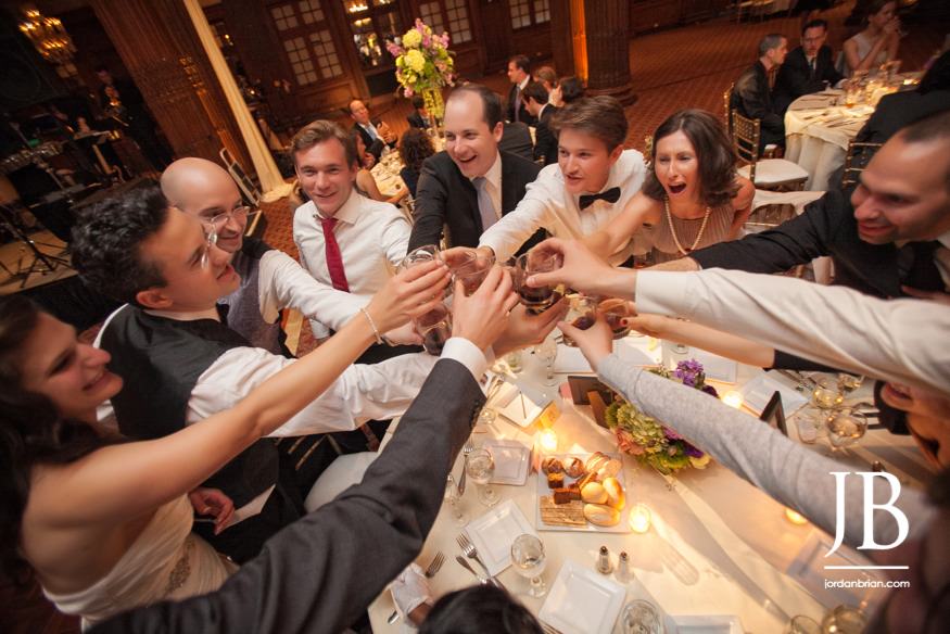 Crystal Tea Room Philadelphia wedding final reception moments