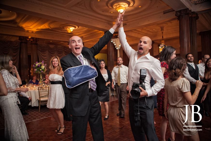 Elana and Spencer final dance Crystal Tea Room Philadelphia wedding
