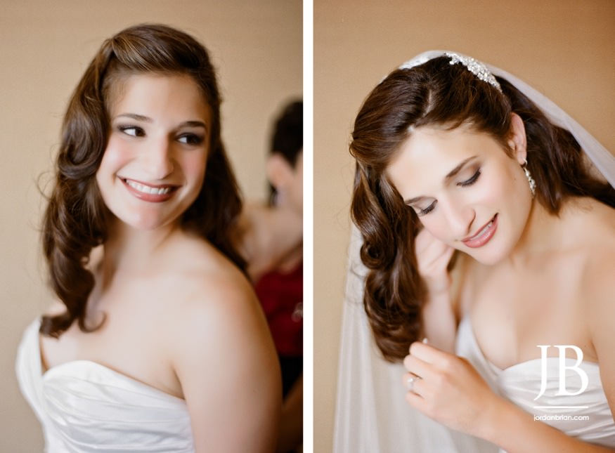 Elana and Spencer wedding portrait Philadelphia City Hall Broad Street