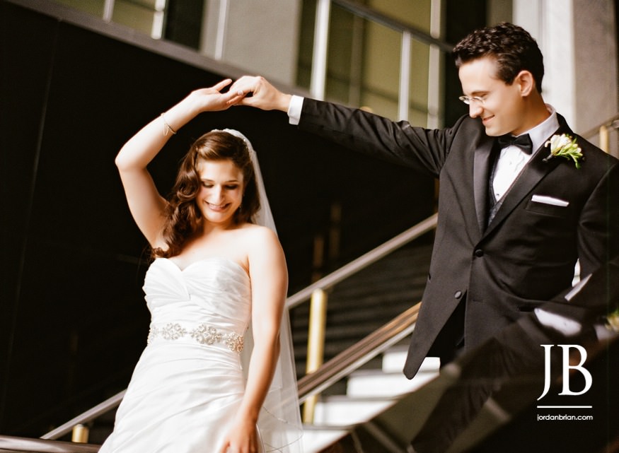 Elana and Spencer wedding ceremony details Crystal Tea Room Philadelphia