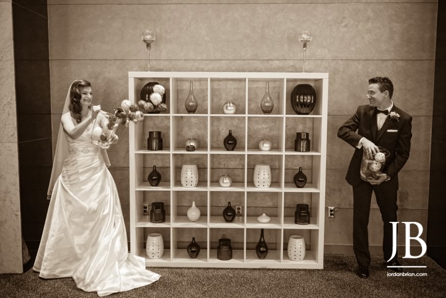 Elana wedding portrait Crystal Tea Room Philadelphia bridal details