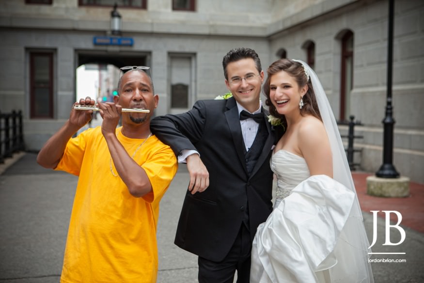 Wedding ceremony Crystal Tea Room Philadelphia ornate ballroom