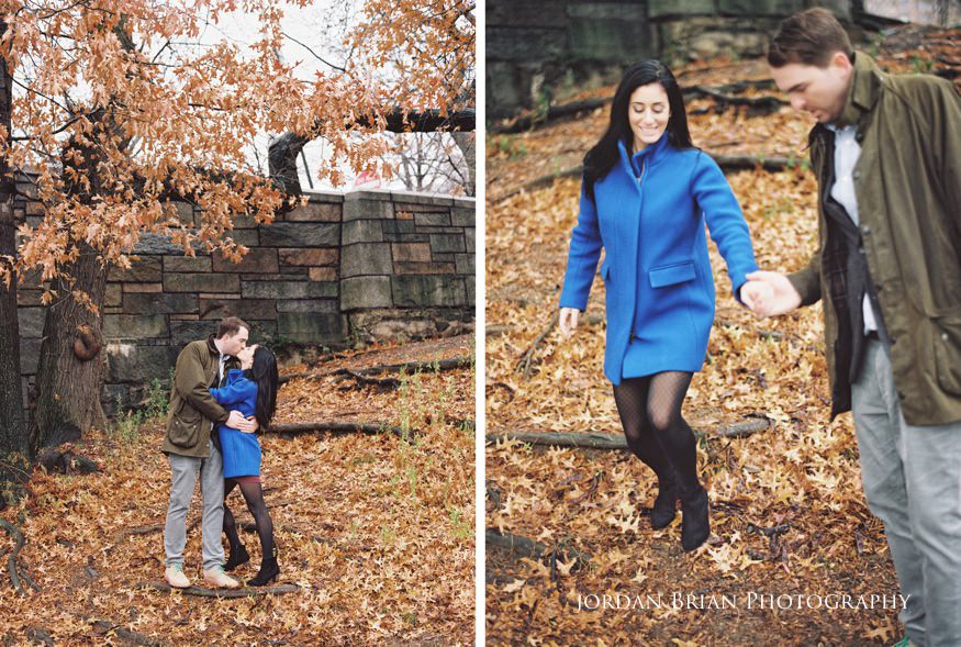 riverside park nyc engagement photos
