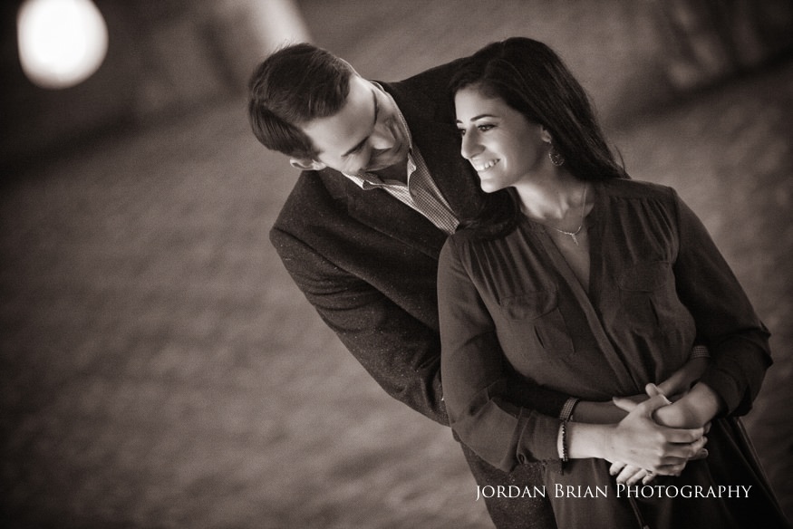 new york city engagement photos at riverside park