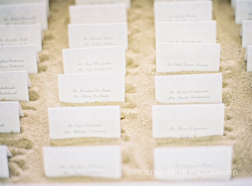 table cards at rehoboth beach country club