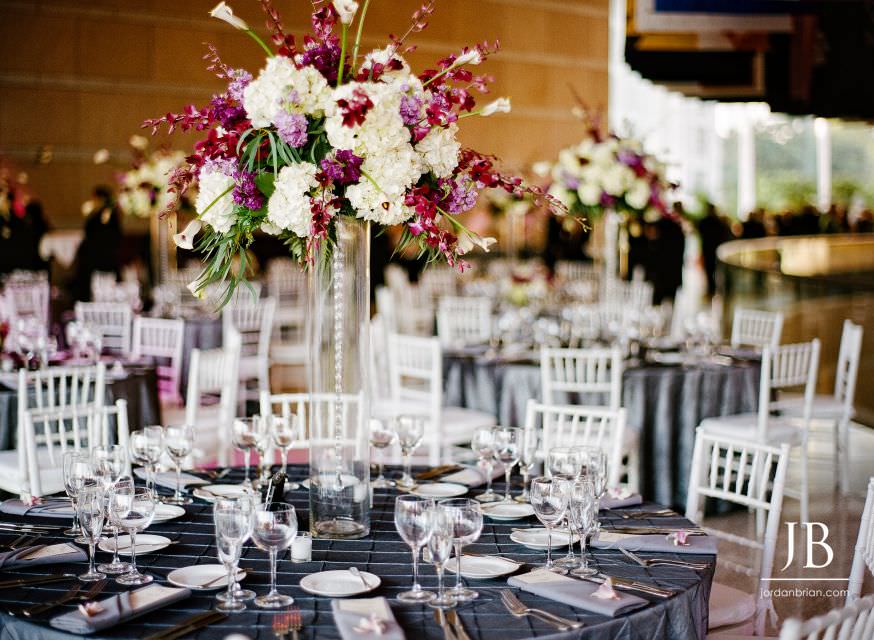 National Constitution Center Wedding center pieces