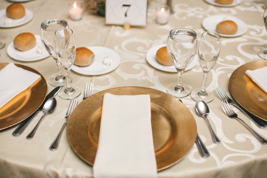 Wedding reception at Pen Ryn Estate.